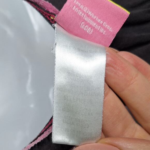 Vintage Y2K Tweety Bird Sweet Tank Top Looney Tunes Racerback Lettuce Lace S/M - Picture 6 of 12